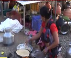 Corona effect on Farmers | कोरोनाच्या भीतीमुळे गावातील घरं सोडून 25 कुटुंब शेतात वास्तव्याला | उस्मानाबाद