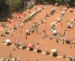 Social Distant Market | खुल्या मैदानात सुटसुटीत भाजी मार्केट, घाटकोपरमध्ये नियमांचं पालन