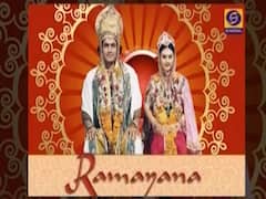 'Ram' watches Ramayana with his family