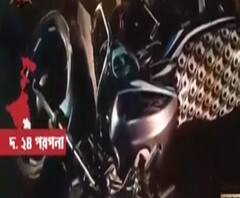 দক্ষিণ ২৪ পরগনার বিষ্ণুপুরে ট্রাকের ধাক্কায় মৃত্যু বাইক চালকের, গুরুতর আহত ১