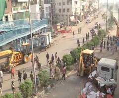 লকডাউনে দ্বিতীয় দিনে ১০১ দিন পর শাহীনবাগে আন্দোলনকারীদের তুলে দিল পুলিশ