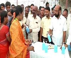 Kolhapur Ambabai Temple | कोरोनाच्या पार्श्वभूमीवर कोल्हापूरच्या अंबाबाई मंदिरात स्टरलायझेशन यंत्रणा