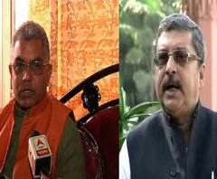 নাড্ডার ছেলের বিয়ের রিসেপশনে ‘ফেরার’ বিমল-রোশন, দোষ দেখছেন না দিলীপ, কড়া আক্রমণ তৃণমূলের