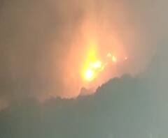 Bhiwandi Fire | भिवंडीतील चाविंद्रा डंपिंग ग्राऊंडवर पुन्हा भीषण आग, आगीचं कारण अस्पष्ट