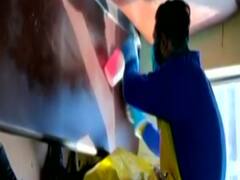 Railway sanitizing trains in wake of Corona