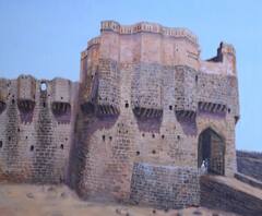 Jehangir Art Gallery Exhibition | गडकिल्ल्यांचा ऐतिहासिक ठेवा चित्ररुपात