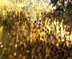 Siddheshwar Yatra Belgaon | बेळगावात अरण्य सिद्धेश्वर आणि मलकार सिद्धेश्वराची यात्रा, नवसपूर्तीनंतर भंडाऱ्याची उधळण