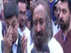 Sri Sri Ravi Shankar visits violence affected areas