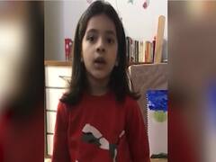 छोटी बच्ची से सीखिए- कोरोना से बचने के लिए क्या सावधानी बरतें? | ABP News Hindi