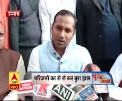 उन्नाव : इलाज के दौरान कानपुर में हुई मौत,परिजनों से मिलने घर पहुंचे सुनील साजन