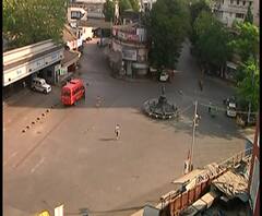 Dadar Area Empty | दादर स्टेशन परिसरात सन्नाटा! संचारबंदीनंतर दादर परिसर सील