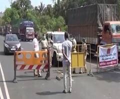 Sindhudurg | लॉकडाऊनमुळे सर्व जिल्ह्यांच्या सीमा बंद, अडकलेल्या ट्रक चालकांची सामाजिक कार्यकर्त्यांकडून मदत