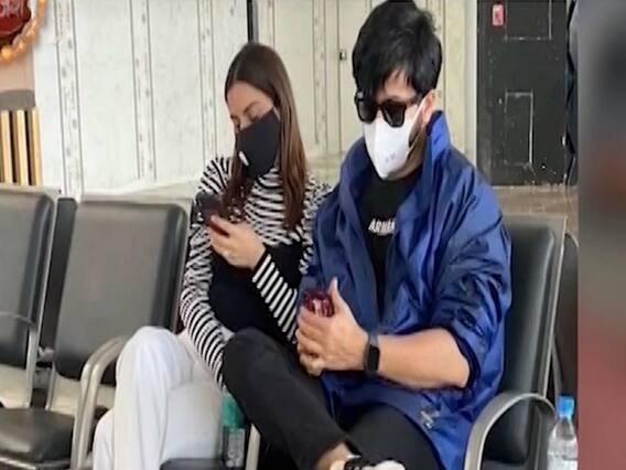 Coronavirus: Kundali Bhagya's Karan & Preeta wear masks at airport 