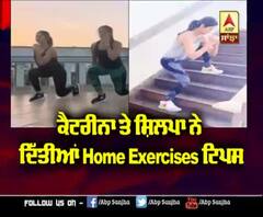 Katrina ਤੇ Shilpa ਨੇ ਦਿੱਤੀਆਂ Home Exercises ਟਿਪਸ | Kapil And Kartik Aware Public | Covid-19