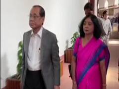 संसद भवन पहुंचे पूर्व CJI Ranjan Gogoi, आज लेंगे राज्यसभा सदस्य पद की शपथ