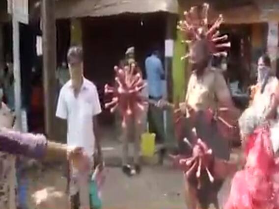 ભારત લોકડાઉનઃ દેશભરમાં પોલીસ લોકોમાં લાવી રહી છે જાગૃતિ, જુઓ વીડિયો