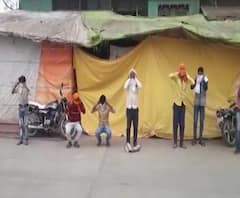 Rural News | विनाकारण फिरणाऱ्यांना उठाबशा, पोलिसांकडून तीन तासात 150 वाहनं जप्त, 90200रुपये दंडही वसूल | माझं गाव माझा जिल्हा