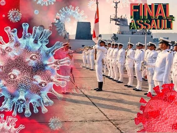 Indian Navy में फैला Coronavirus, INS Angre Base को किया गया Lockdown | ABP Uncut