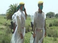 UP: Policemen wear plastic cover to abstain from Jamaatis misconduct of spitting 