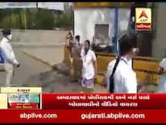 અમદાવાદમાં પોલીસકર્મી અને નર્સ વચ્ચેની બોલાચાલીનો વીડિયો વાયરલ