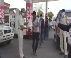 Coronavirus | ABP Majha Impact | सामाजिक संस्थेकडून ट्रकचालकांना जीवनावश्यक वस्तूंचं वाटप