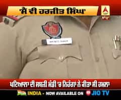 Terming him great, Cops wear SI Harjeet Singh's nameplate