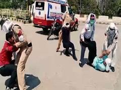 Covid-19: Across India, police carries out awareness drive