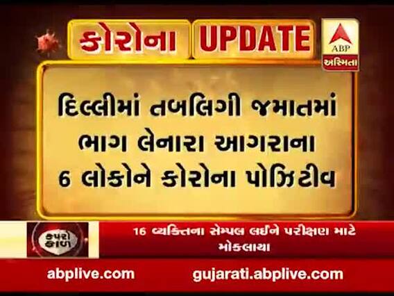 દિલ્લી તબ્લીગી જમાતમાં ભાગ લેનાર આગ્રાના 6 લોકોને કોરોના પોઝિટિવ આવ્યો, જુઓ વીડિયો 