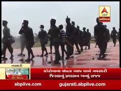 નવસારીના ઐતિહાસ દાંડી મેમોરિયલને પણ કરાયો સેનેટાઇઝ, જુઓ વીડિયો