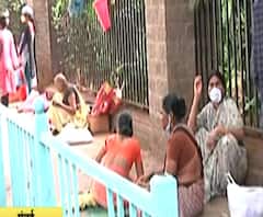 India Lockdown | केईएममधून डिस्चार्ज मिळूनही रूग्णांची दैना; लॉकडाऊनमुळे फुटपाथवर राहण्याची वेळ