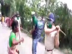 West Bengal: राहत सामग्री बंटवारे के दौरान 24-नॉर्थ परगना में पुलिस-पब्लिक के बीच हुई झड़प