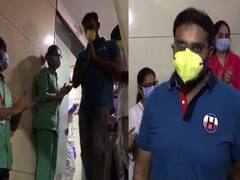 રાજકોટમાં વધુ એક દર્દીએ કોરોનાને આપ મ્હાત, હોસ્પિટલમાંથી અપાઈ રજા, જુઓ વીડિયો