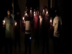 Jamia students go for blackout against COVID-19, light diyas 