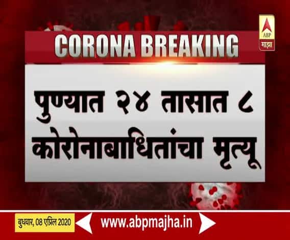 coronavirus | पुण्यात 24 तासात 8 कोरोनाबाधितांचा मृत्यू, बळींचा आकडा 16 वर 