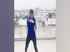 Nikhat Zareen's boxing training on terrace goes viral | Viral Punch 