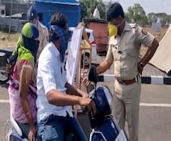 Solapur Lockdown Effect | हैदराबादहून इंदौरला निघालेले तेरा जण ताब्यात, कोरोनाच्या पार्श्वभूमीवर पोलिसांची सर्वत्र नाकाबंदी