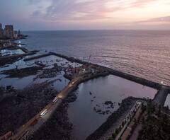 #CoastalRoad | कोस्टल रोडच्या कामाला पुन्हा सुरुवात, लॉकडाऊनमुळे महिनाभर बंद होतं काम | मुंबई