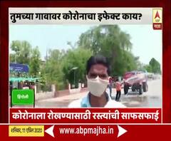 Hingoli Sanitation | हिंगोलीत कोरोनाला रोखण्यासाठी रस्त्यांची सफाई, नगरपालिकेकडून सर्वत्र निर्जंतुकीकरण