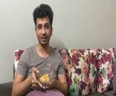 Celebrity Lockdown | अभिनेता अभिजीत खांडकेकर बनवतो कुकीज, गॅरीला बेकिंगची आवड!