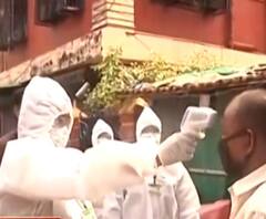 নিউ আলিপুরের ঘন বসতিপূর্ণ এলাকায় থার্মাল স্ক্রিনিং