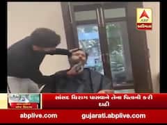 સાંસદ ચિરાગ પાસવાને પિતા રામ વિલાસ પાસવાનની દાઢી કરી વીડિયો શેર કર્યો