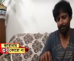 করোনায় ভয় কোরো না: অন্ধকার থেকে আলোয় পৌঁছনোর বার্তা পল্লবের গানে