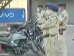 રાજકોટઃ કર્ફ્યૂ જાહેર કરાયેલા જંગલેશ્વર વિસ્તારમાં ચુસ્ત પોલીસ બંદોબસ્ત, જુઓ વીડિયો