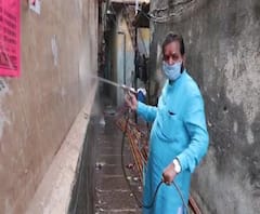 Sanitization | चित्रपट सृष्टीतील हुबेहुब बंबाद्वारे निर्जंतुकीकरण, चांदिवलीचे आमदार दिलीप लांडेंची कल्पना