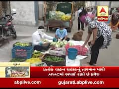 શાકભાજી વિક્રેતાઓમાં કોરોનાના કેસ નોંધાતા સુરતમાં મહિલાઓ બની જાગૃત, ડોલ લઈને શાકભાજી લેવા પહોંચી