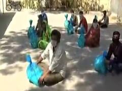 સાણંદમાં જરૂરિયાતમંદોને કરાયું રાહત કિટનું વિતરણ, મંત્રી ભુપેન્દ્રસિંહ રહ્યા ઉપસ્થિત, જુઓ વીડિયો