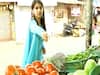 Actress Pallavi Gupta reaches vegetable market amid lockdown 