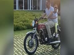 MS Dhoni enjoys bike ride with daughter Ziva amid COVID-19 lockdown