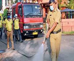 জীবাণুমুক্ত করা হল রাজারহাটের কোয়ারেন্টিন সেন্টার