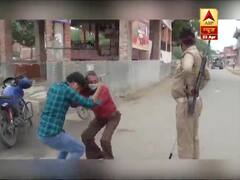 कानपुर Lockdown तोड़ने पर पुलिस की सख्ती